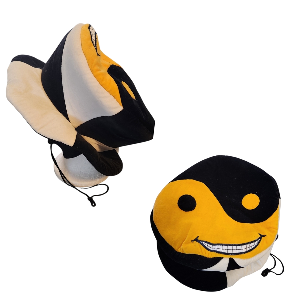 VINTAGE 90s Elope Smiley Ying Yang Trippy Hat